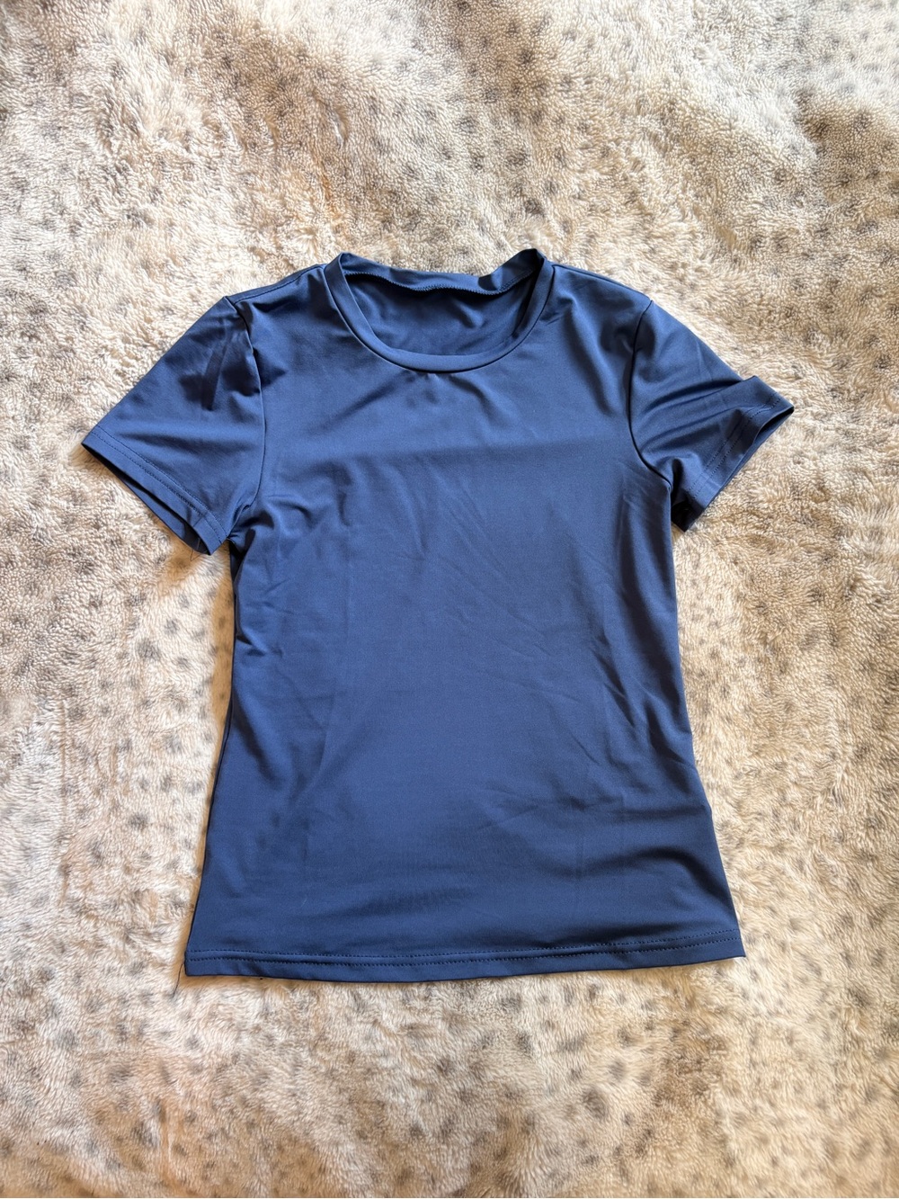 Amazon Essentials Navy Short-Sleeve Crew Neck Tee